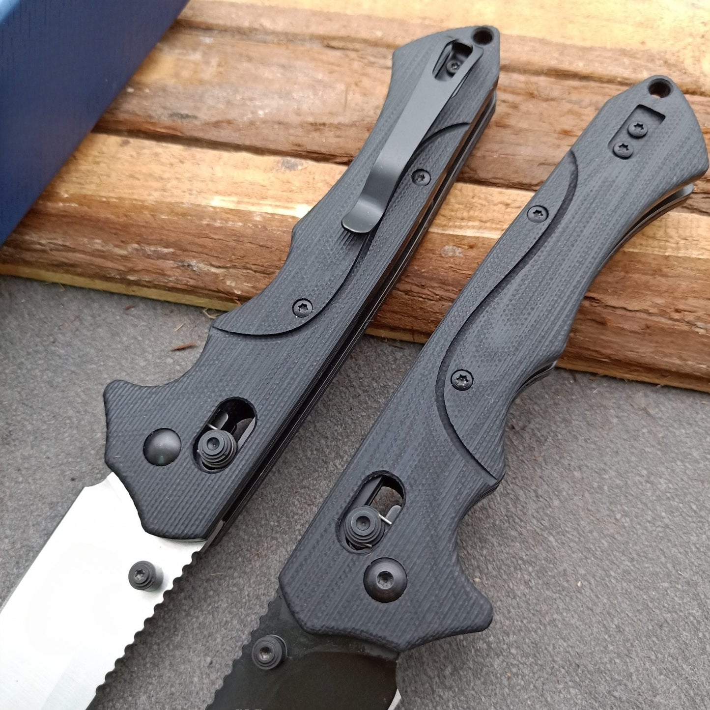 BM615 Mini S30V Outdoor Black Folding Knife