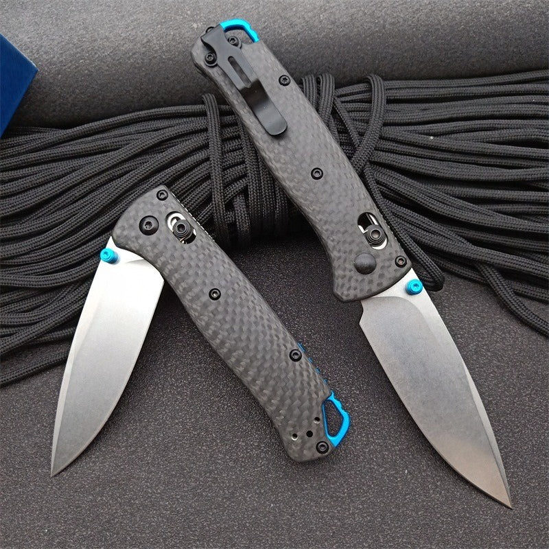 BM535-3 Carbon Fiber Folding Outdoor Knife