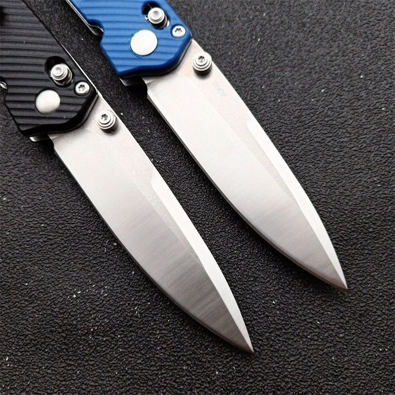 BM485 D2 Steel Fiberglass Edition Outdoor Folding Portable Knife