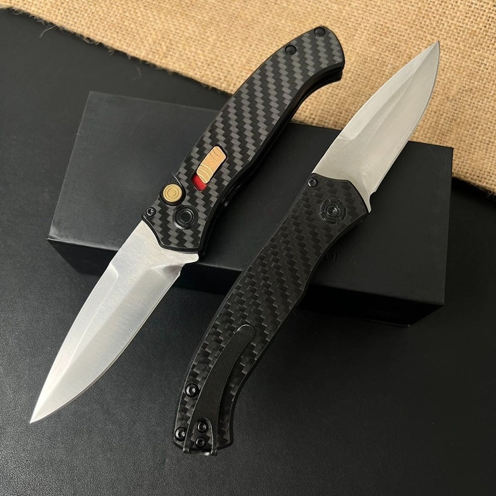 BK838 Carbon Fiber Handle Outdoor Portable Knife