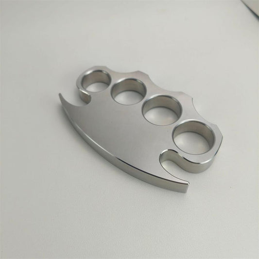 Steel Knuckle Duster Solid Outdoor EDC Self-defense Protective Gear