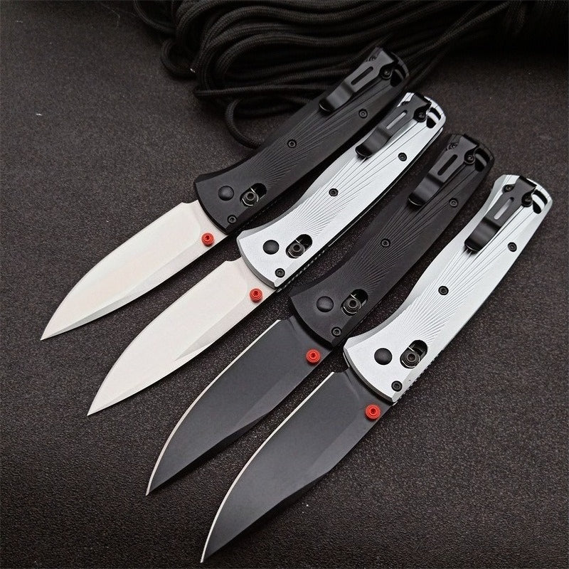 BM535 Bk-4 Titanium Handle Folding Outdoor Knife