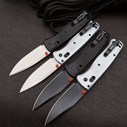 BM535 Bk-4 Titanium Handle Folding Outdoor Knife