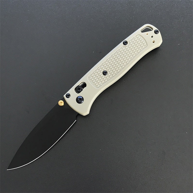 Outdoor BM 535 535S Folding Glass Fiber Camping Pocket Knife