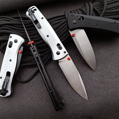 BM535 Bk-4 Titanium Handle Folding Outdoor Knife