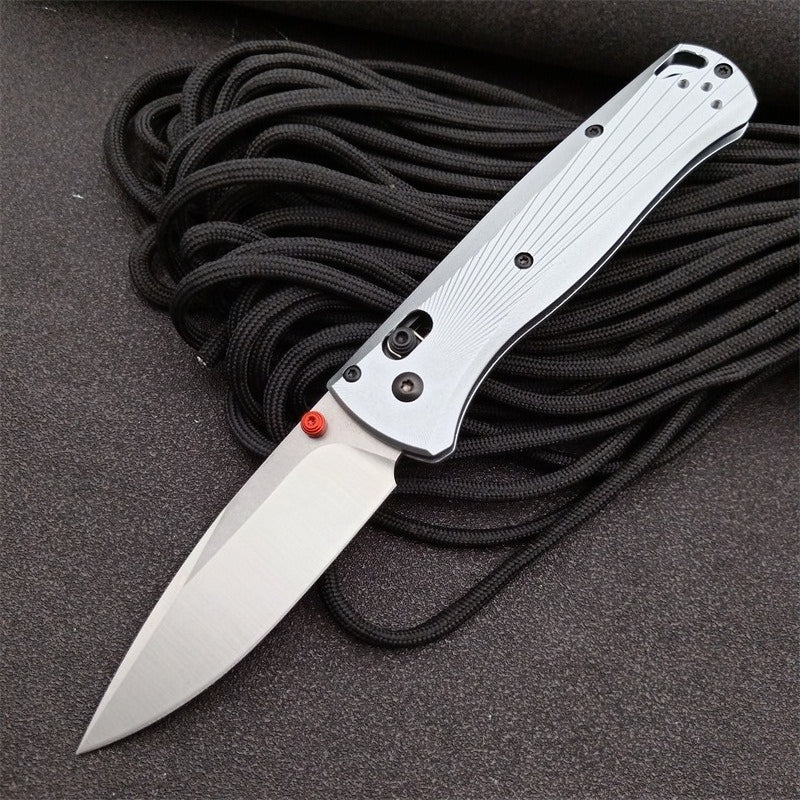 BM535 Bk-4 Titanium Handle Folding Outdoor Knife