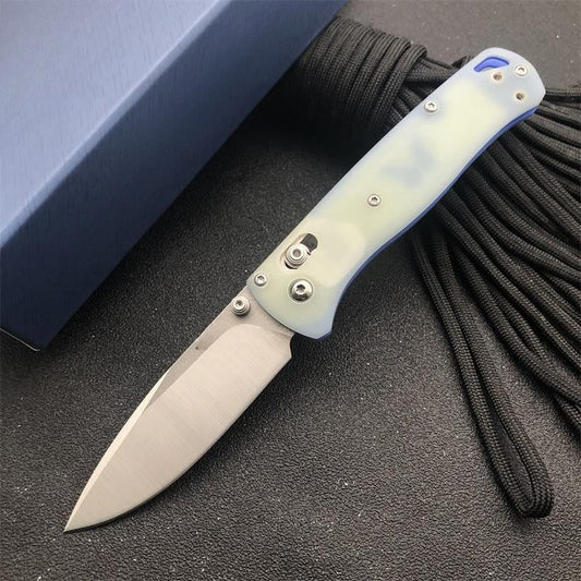 BM535 Gradient Blue G10 Handle S30v Outdoor Folding Knife