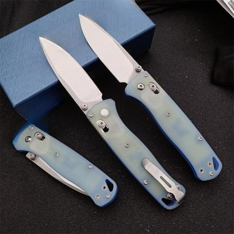 BM535 Gradient Blue G10 Handle S30v Outdoor Folding Knife