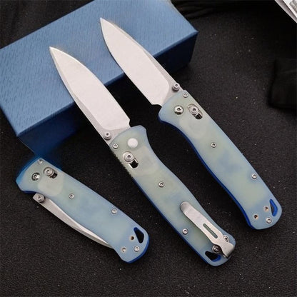 BM535 Gradient Blue G10 Handle S30v Outdoor Folding Knife