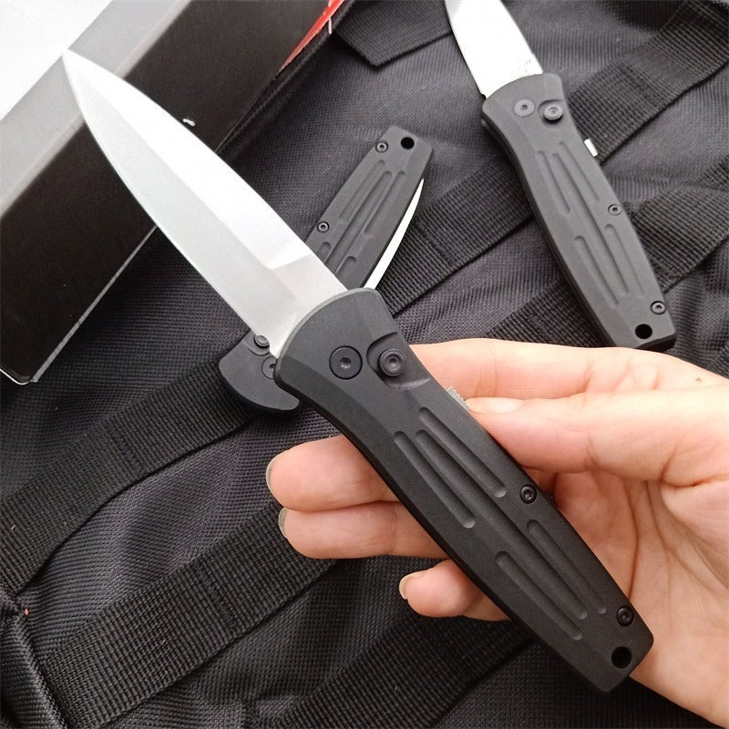 BM3551 Black Stonewashed 154CM Steel Outdoor Folding Knife