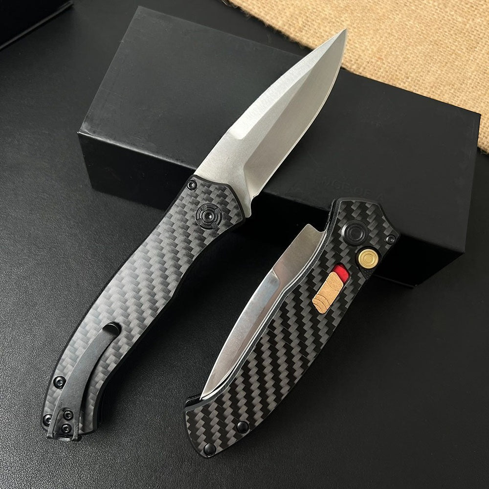 BK838 Carbon Fiber Handle Outdoor Portable Knife