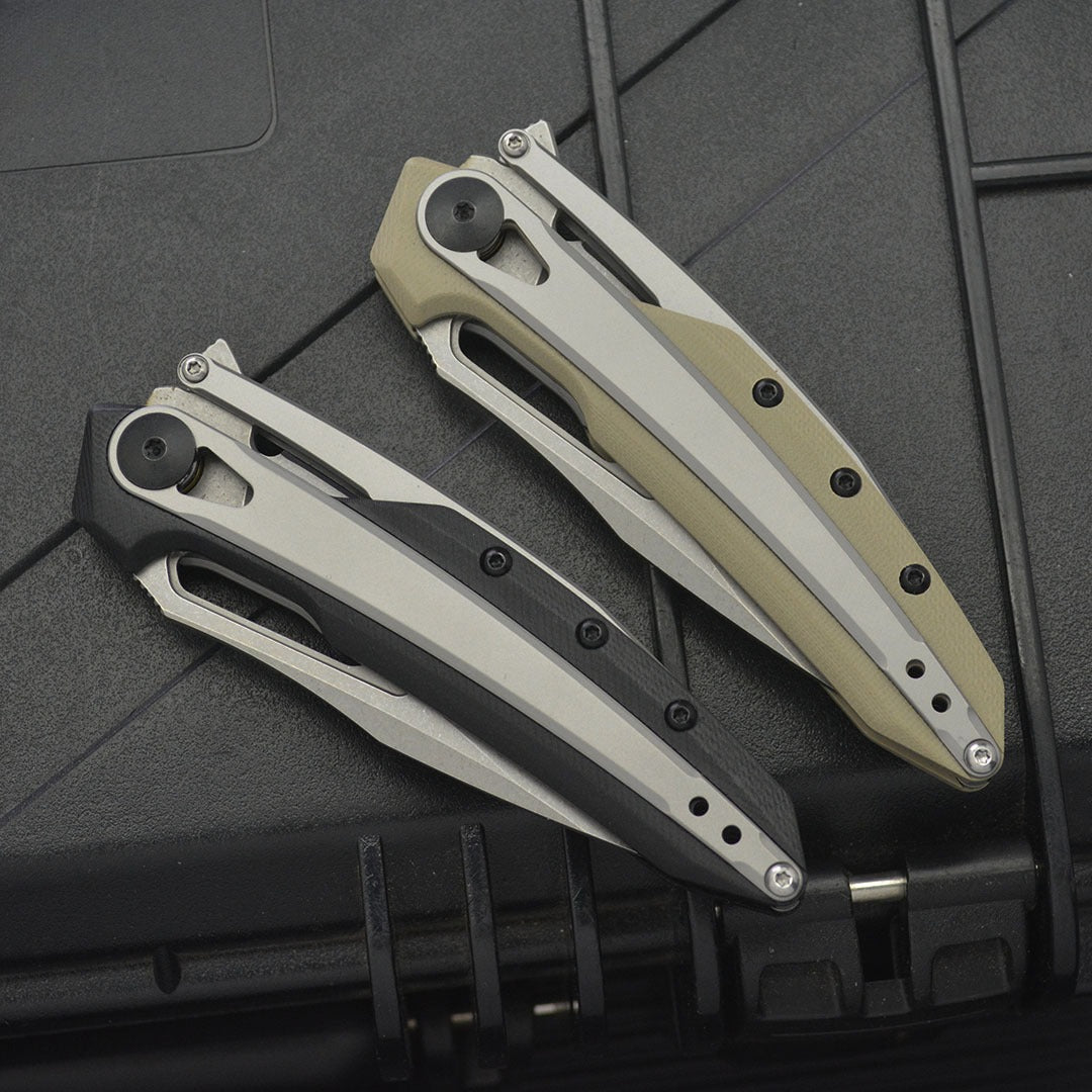 ZT099 G10 8cr13mov Outdoor Folding Knife