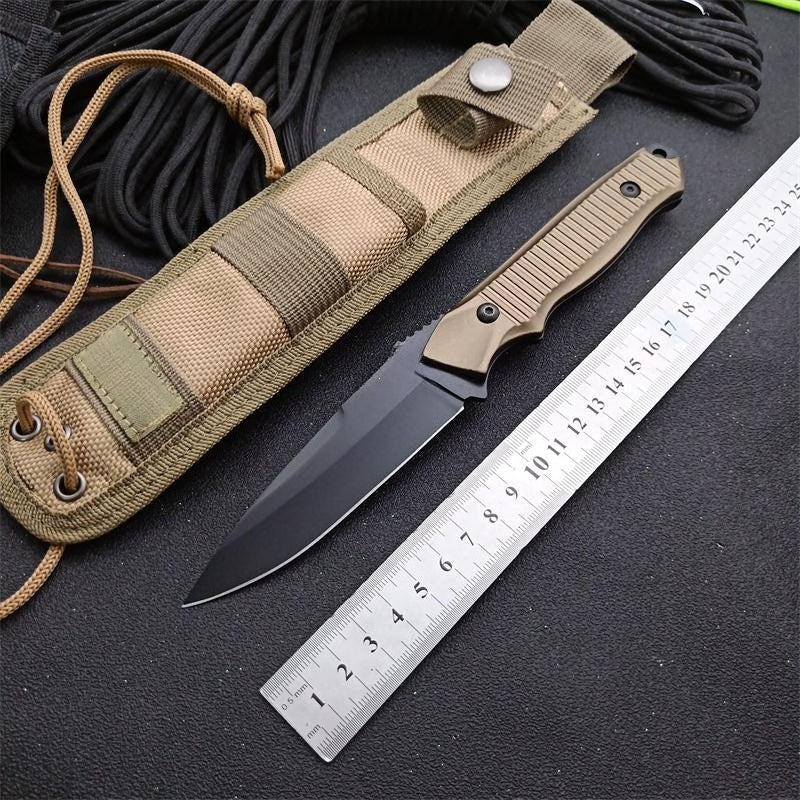 BM140BK Champagne Handle Outdoor Knife