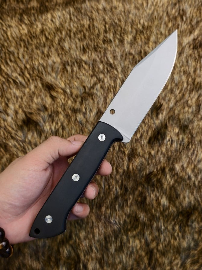 Jungle VG-10 58-60HRC Wooden Handle Outdoor Knife