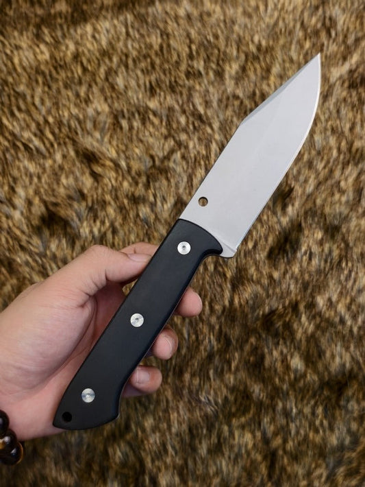 Jungle VG-10 58-60HRC Wooden Handle Outdoor Knife