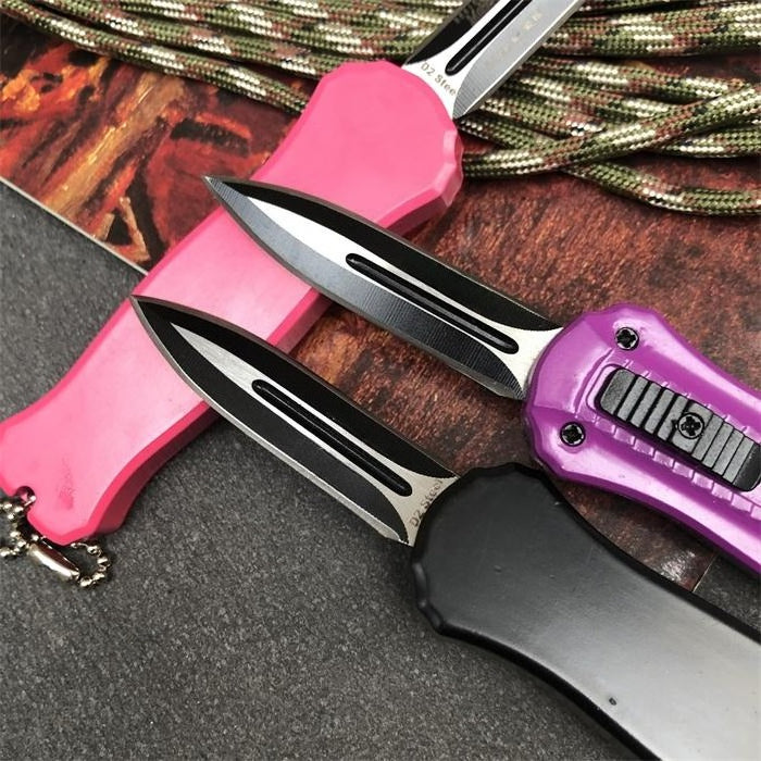 Three-color Mini Keychain Outdoor Knife