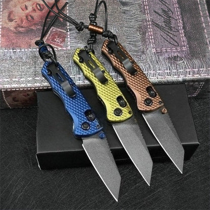 BM290 Aviation Aluminum Handle M4 Steel Outdoor Folding Knife