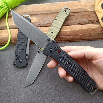 BM537GY Nylon Fiberglass Edition Black Outdoor Folding Knife