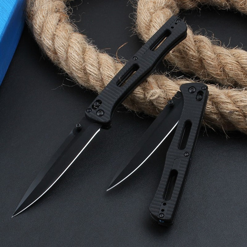 BM417 All-black Folding Outdoor Knife