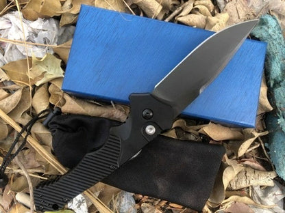 BM9600BK S30V Black Titanium-plated Outdoor Knife