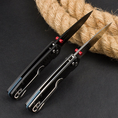BM485 Carbon Fiber Handle D2 Outdoor Folding Knife