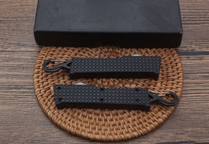 Mini Keychain Black Outdoor Knife