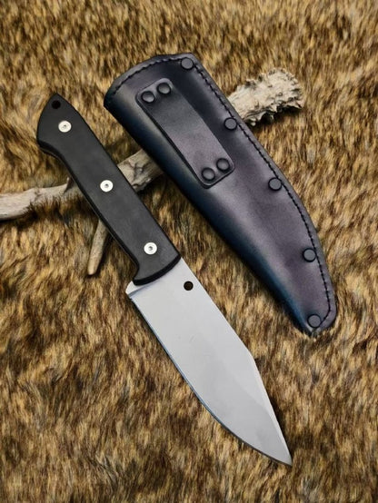 Jungle VG-10 58-60HRC Wooden Handle Outdoor Knife