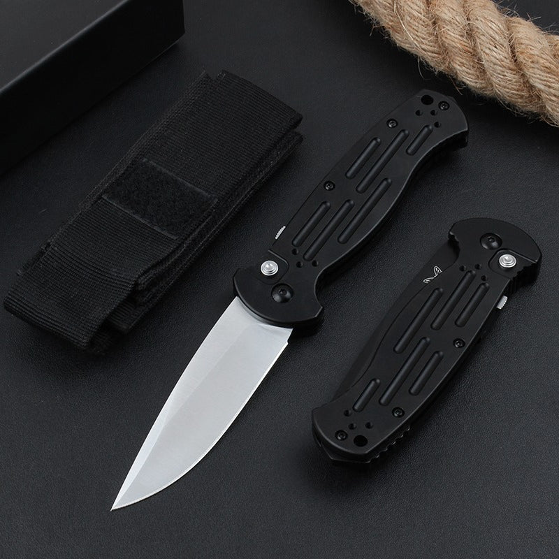 BM9051 AFO II 59-60HRC T6 Aluminum Alloy Anodized CNC Outdoor Portable Knife