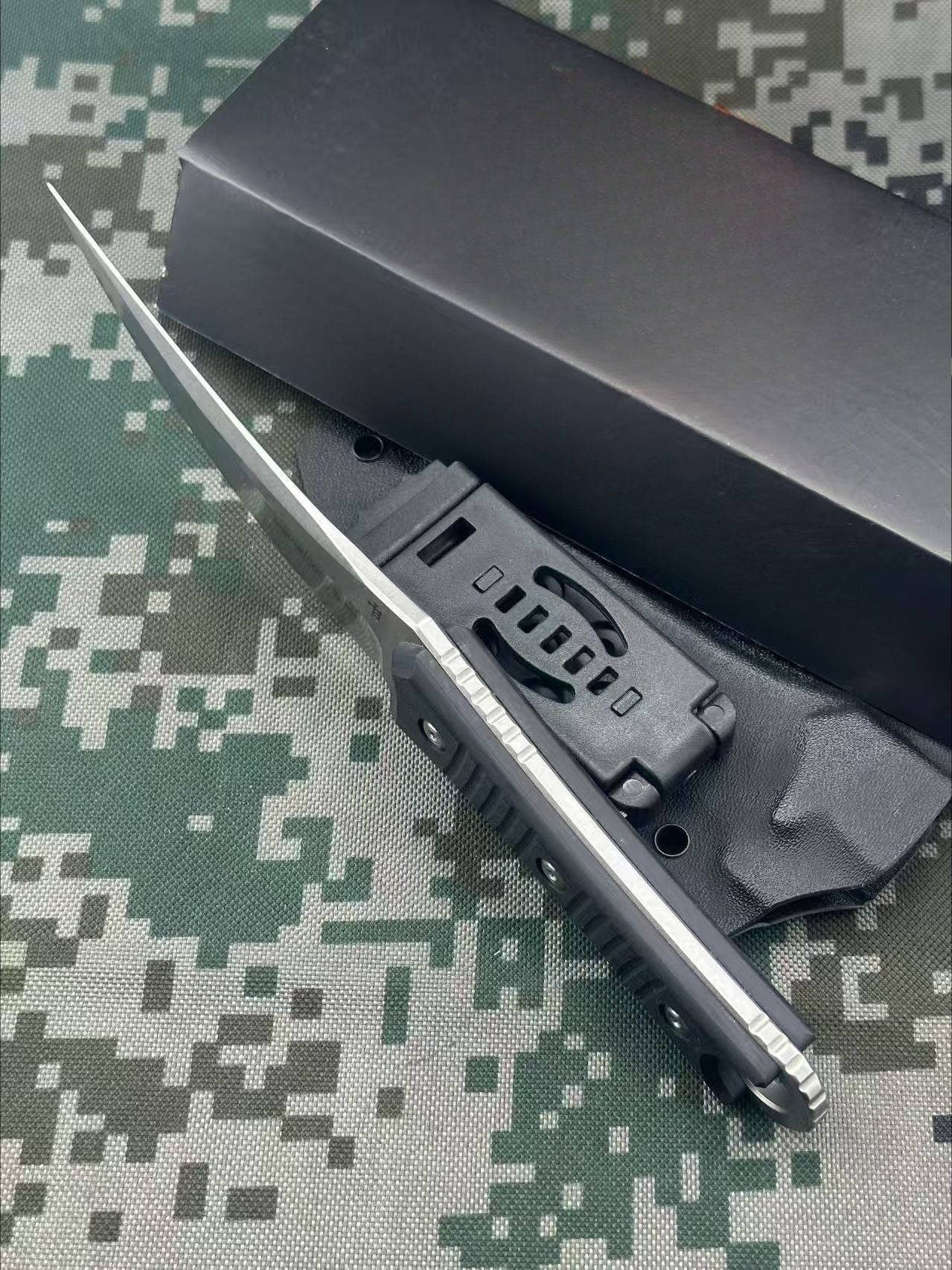SBK D2 Steel Stonewashed Surface Outdoor Knife
