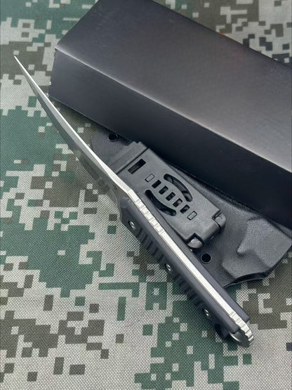 SBK D2 Steel Stonewashed Surface Outdoor Knife