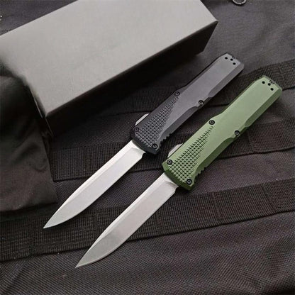 BM4600 T6 Aluminum Alloy Anodized White Portable Outdoor Knife