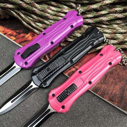 Three-color Mini Keychain Outdoor Knife