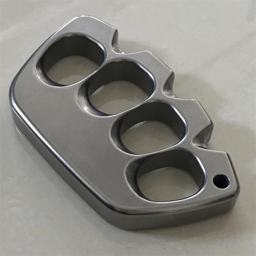 Creative Stonewashed Polished Style Big Hole Titanium Outdoor Tool