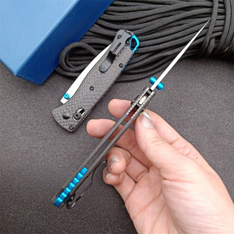 BM535-3 Carbon Fiber Folding Outdoor Knife