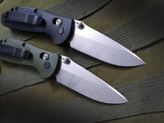 BM556 Nylon Fiberglass Plastic Handle Outdoor Folding Knife
