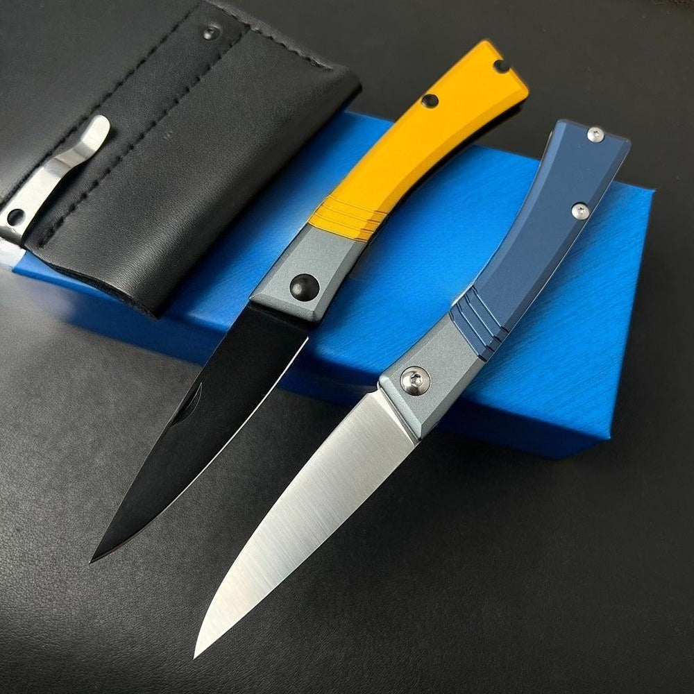 BM315 M390 Steel with 6061-T6 Aluminum Handle for Outdoor Folding Knife