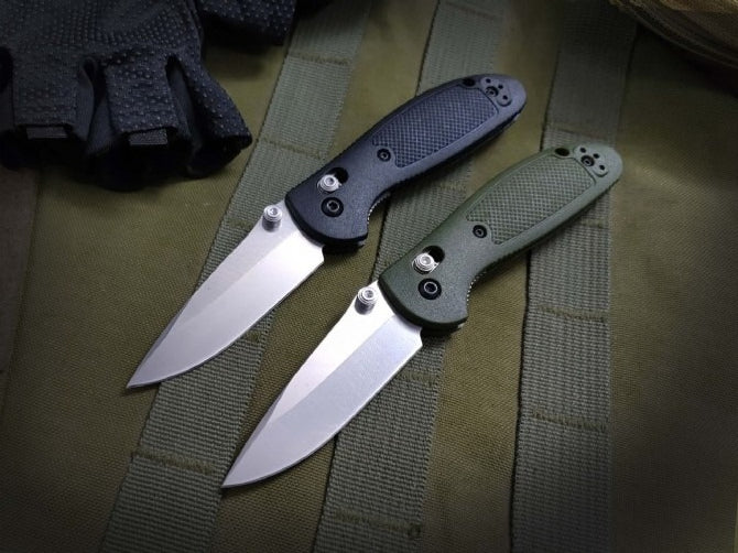 BM556 Nylon Fiberglass Plastic Handle Outdoor Folding Knife
