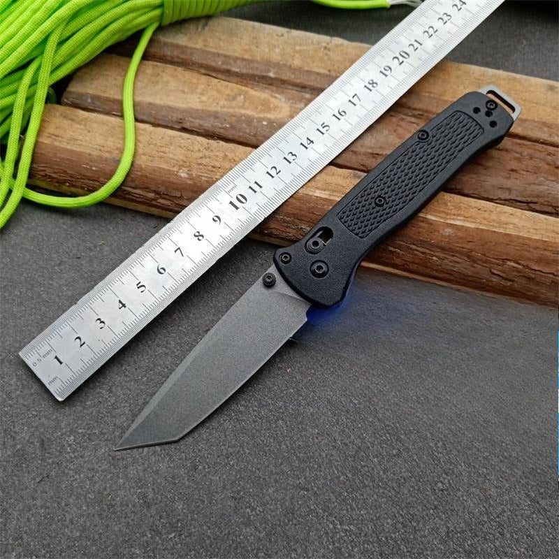 BM537GY Nylon Fiberglass Edition Black Outdoor Folding Knife