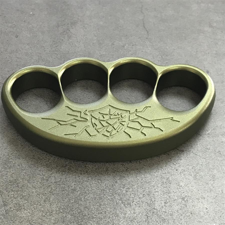 Inverted flat view of olive duster with smooth top edge up