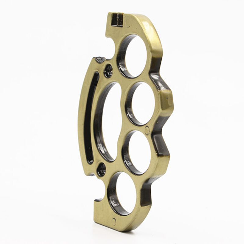 Knuckle grip from the opposite side with the mounting slot and four finger holes in view
