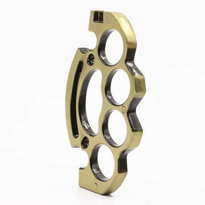 Knuckle grip from the opposite side with the mounting slot and four finger holes in view