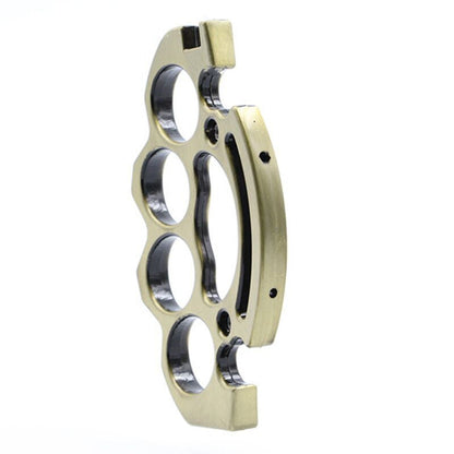 Knuckle grip angled to show the side rail where the fork arm slides in